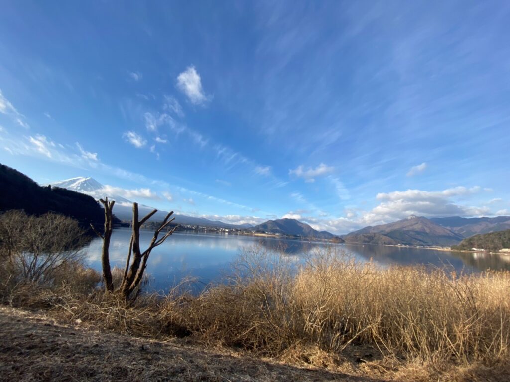 河口湖散策-富士山