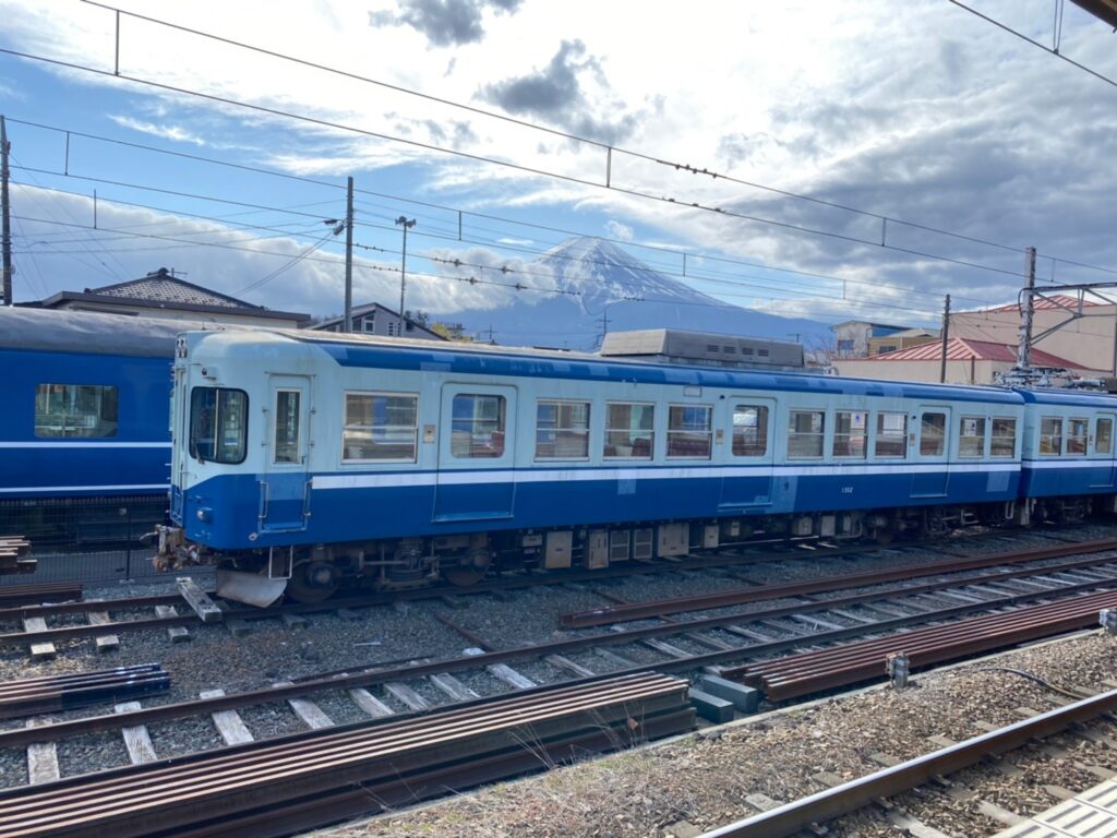 下吉田車站(下吉田駅)－富士山