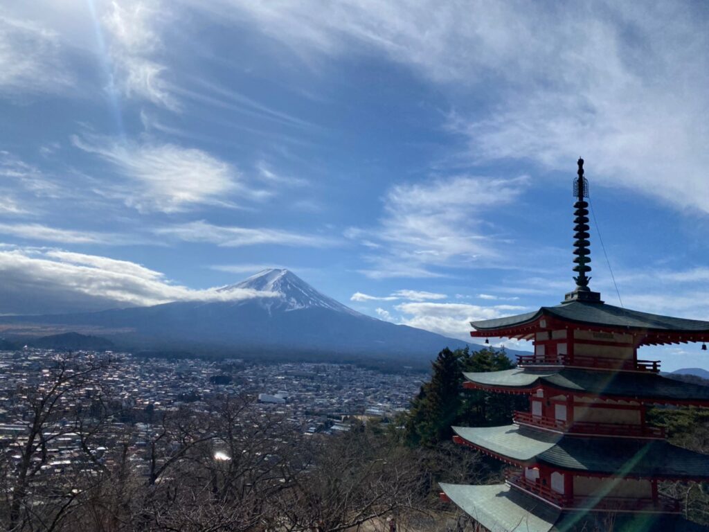 新倉富士淺間神社－富士山