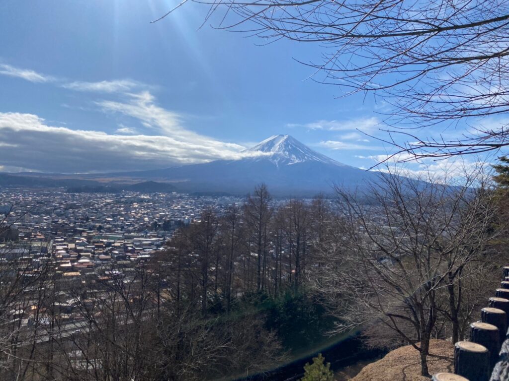 新倉富士淺間神社－富士山