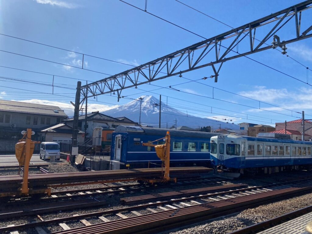 下吉田車站(下吉田駅)－富士山