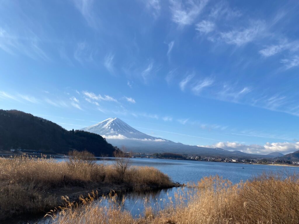 河口湖散策-富士山