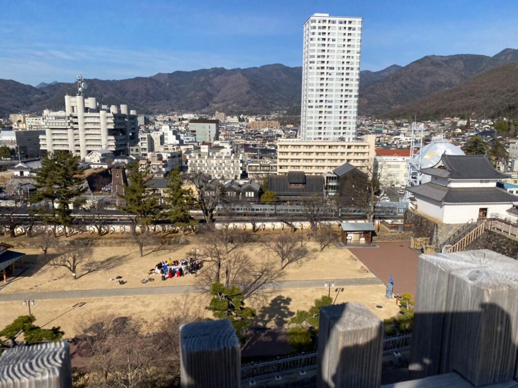 甲府站-甲府城跡