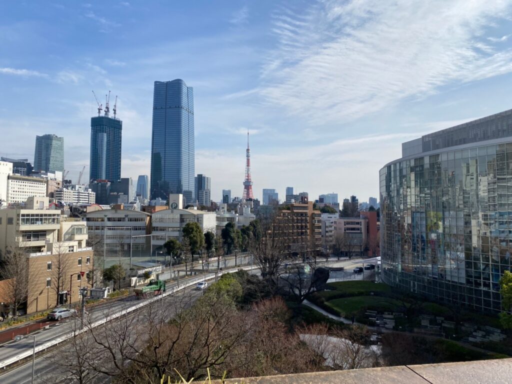 六本木 毛利庭園-東京鐵塔