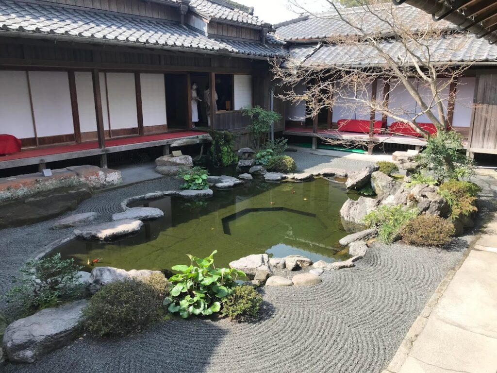 仙巖園-御殿-庭園