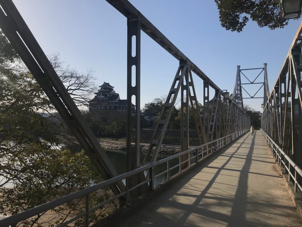 岡山月見橋-後樂園往岡山城
