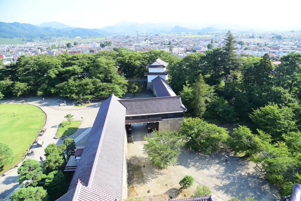 若松城 南走長屋