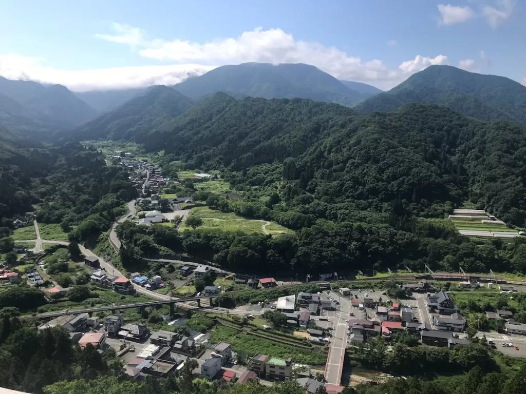 山寺 五大堂-風景